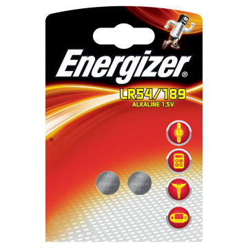 Energizer knoopcel LR54/189, blister van 2 stuks