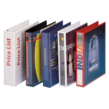 Esselte Essentials panorama ringband, ft A4, 23 O-ringen diameter 20mm, blauw