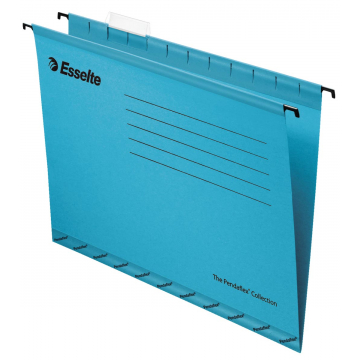 Esselte hangmappen voor laden Pendaflex Plus tussenafstand 330 mm, blauw, doos van 25 stuks