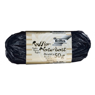 Folia raffia zwart