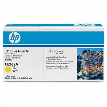 HP tonercartridge CE262A yellow