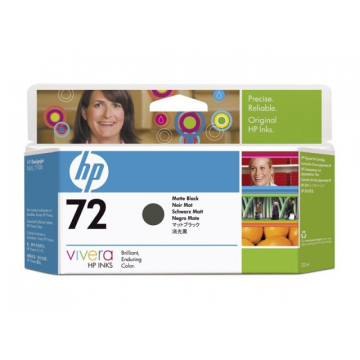 HP inkcartridge Nr.72 black mat 130ml