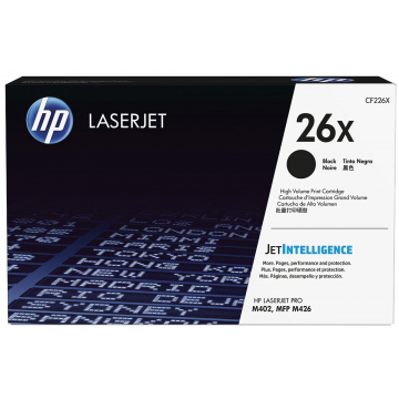 HP toner 26X zwart, 9000 pagina's - OEM: CF226X
