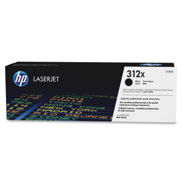 HP toner 312X zwart, 4400 pagina's - OEM: CF380X