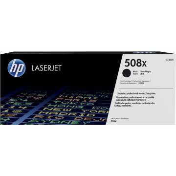 HP toner 508X zwart, 12500 pagina's - OEM: CF360X