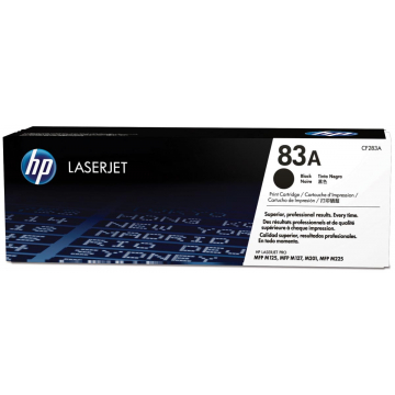 HP toner zwart 83a - 1500 pagina's - CF283A