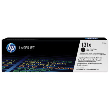 HP Tonercartridge zwart 131X - 2400 pagina's - CF210X