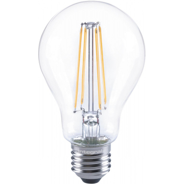 Integral Classic Globe LED lamp E27, dimbaar, 2.700 K, 7,3 W, 806 lumen