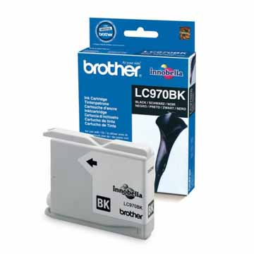 Brother inktcartridge, 350 pagina's, OEM LC-970BK, zwart