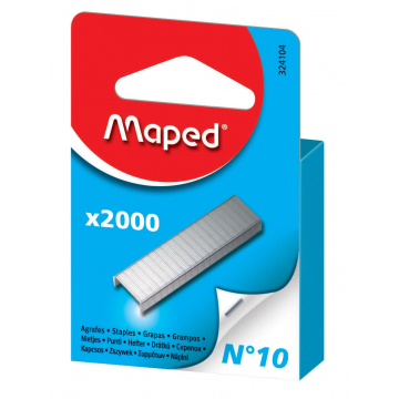 Maped nietjes nr 10, doos van 2.000 nieten