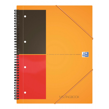 Oxford INTERNATIONAL Meetingbook, 160 bladzijden, ft A5+, gelijnd