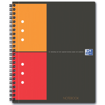 Oxford INTERNATIONAL Notebook Connect, zonder scanbare pagina's, 160 bladzijden, ft A5+, geruit 5 mm