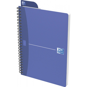 Oxford OFFICE Essentials spiraalblok, 100 bladzijden, ft A5, geruit 5 mm