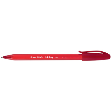 Paper Mate balpen InkJoy 100 met dop, rood