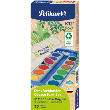 Pelikan verfdoos 735/K12 Eco, 12 napjes