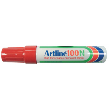 Permanent marker Artline 100 rood