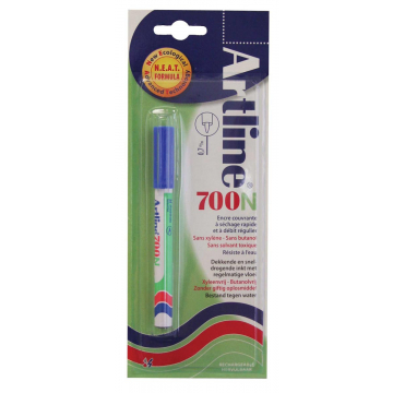 Permanent marker Artline 700 blauw (op blister)