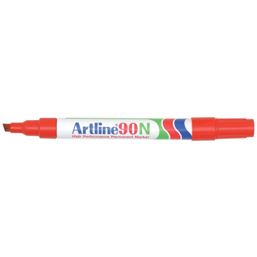 Permanent marker Artline 90 rood