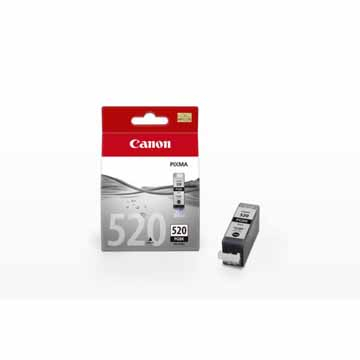 Canon inktcartridge PGI520BK, 324 pagina's, OEM 2932B001, zwart