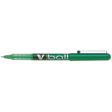 Pilot liquid-ink roller V-Ball V5, groen