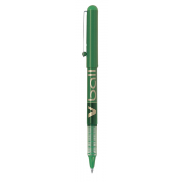 Pilot liquid-ink roller V-Ball V7, groen