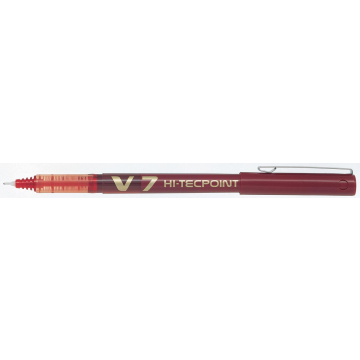 Pilot roller Hi-Tecpoint V7 schrijfbreedte 0,4 mm rood