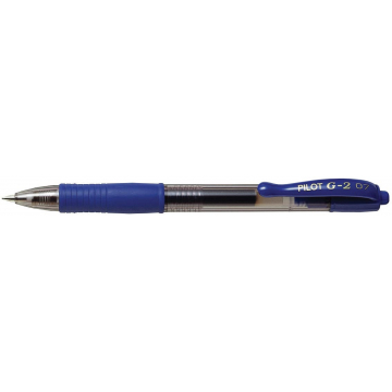 Pilot roller intrekbare Gelpen G-2 blauw