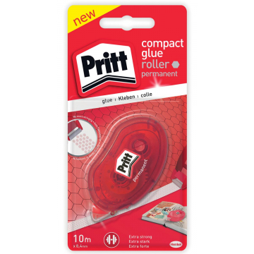 Pritt lijmroller Compact permanent, op blister