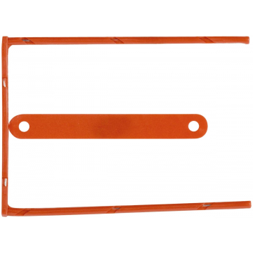 Q-CONNECT archiefbinder D-clip, doos van 100 stuks, rood