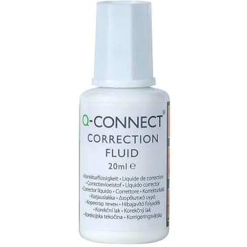 Q-CONNECT correctievloeistof flesje van 20 ml