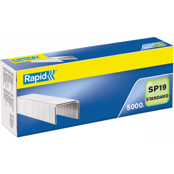 Rapid nietjes SP19, gegalvaniseerd, doos van 5.000