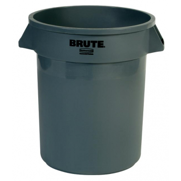 Rubbermaid afvalcontainer Brute, zonder deksel, 76 liter, grijs