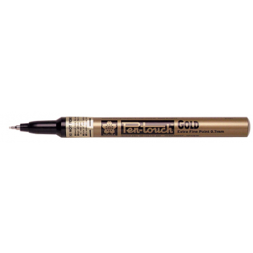 Sakura paint Marker Pen-Touch punt van 0,7 mm, goud