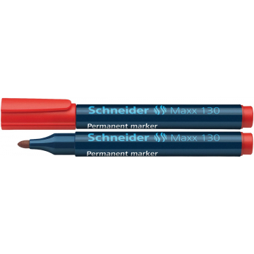 Schneider permanent marker Maxx 130 rood