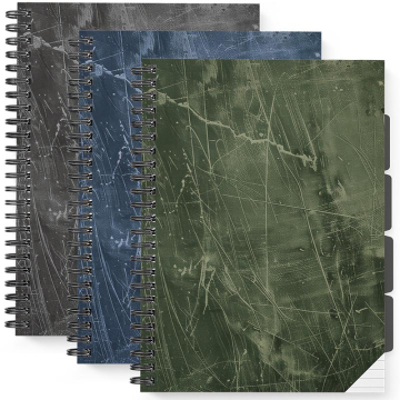 Scratch collegeblok, A4, 80 vel, gelijnd, geassorteerde kleuren