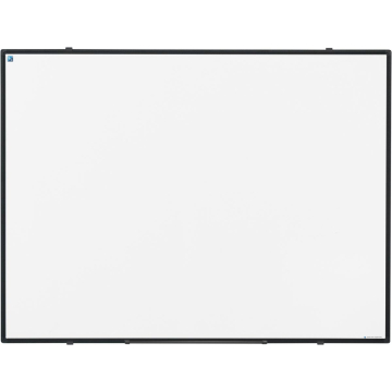 Smit Visual magnetisch whiteboard Softline, emaille, zwart, 90 x 120 cm