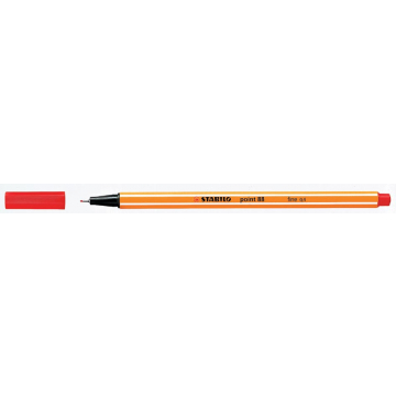 Stabilo fineliner Point 88 rood