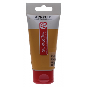 Talens Art Creation acrylverf tube van 75 ml, gele oker