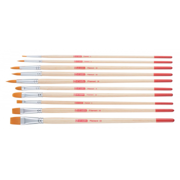 Talens Art Creation penselenset polyester geassorteerd, set met 10 penselen
