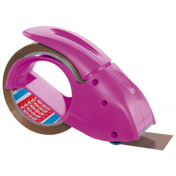 Tesa afroller voor verpakkingsplakband van maximum 50 mm, roze