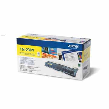 Brother toner, 1.400 pagina's, OEM TN-230Y, geel