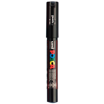 uni-ball Paint Marker op waterbasis Posca PC-1MC zwart