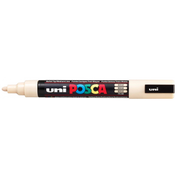 uni-ball Paint Marker op waterbasis Posca PC-5M beige