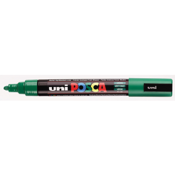 uni-ball Paint Marker op waterbasis Posca PC-5M donkergroen