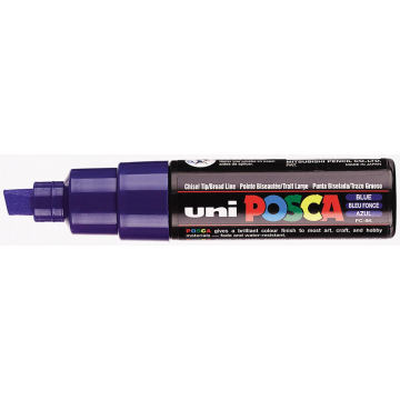 uni-ball Paint Marker op waterbasis Posca PC-8K donkerblauw