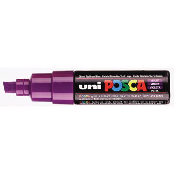 uni-ball Paint Marker op waterbasis Posca PC-8K paars