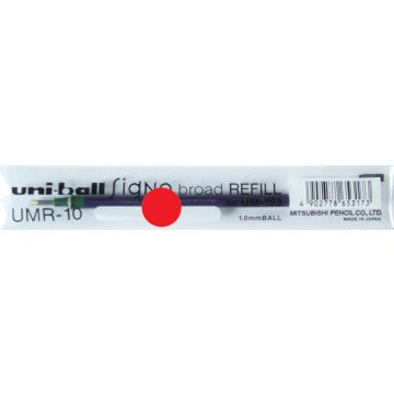 Uni vullingen voor Signo Broad Gel Impact rood