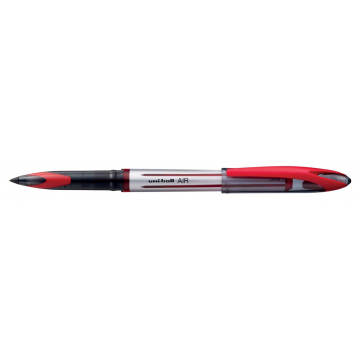 Uniball liquid ink roller Air, rood