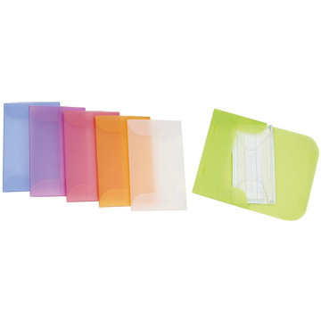 Viquel enveloppen voor beschermende mondmaskers, ft 20 x 10,5 x 0,8 cm, display met 15 stuks