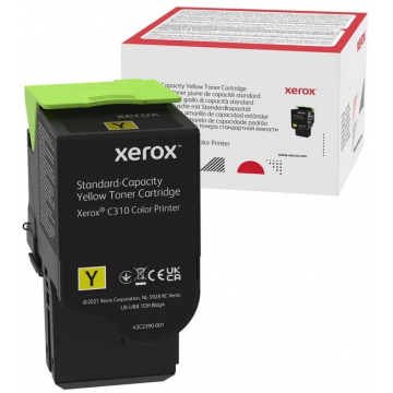 Xerox toner C310/C315, 2.000 pagina's, OEM 006R04359, geel